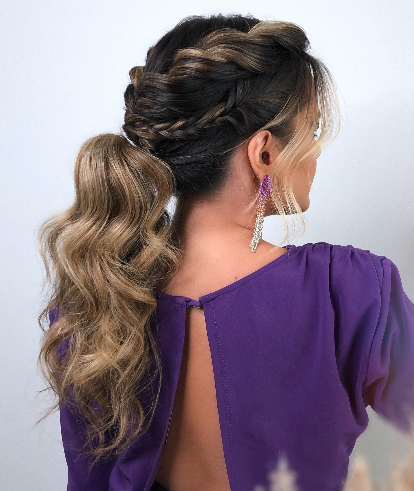 Braided Ponytail Hairstyle