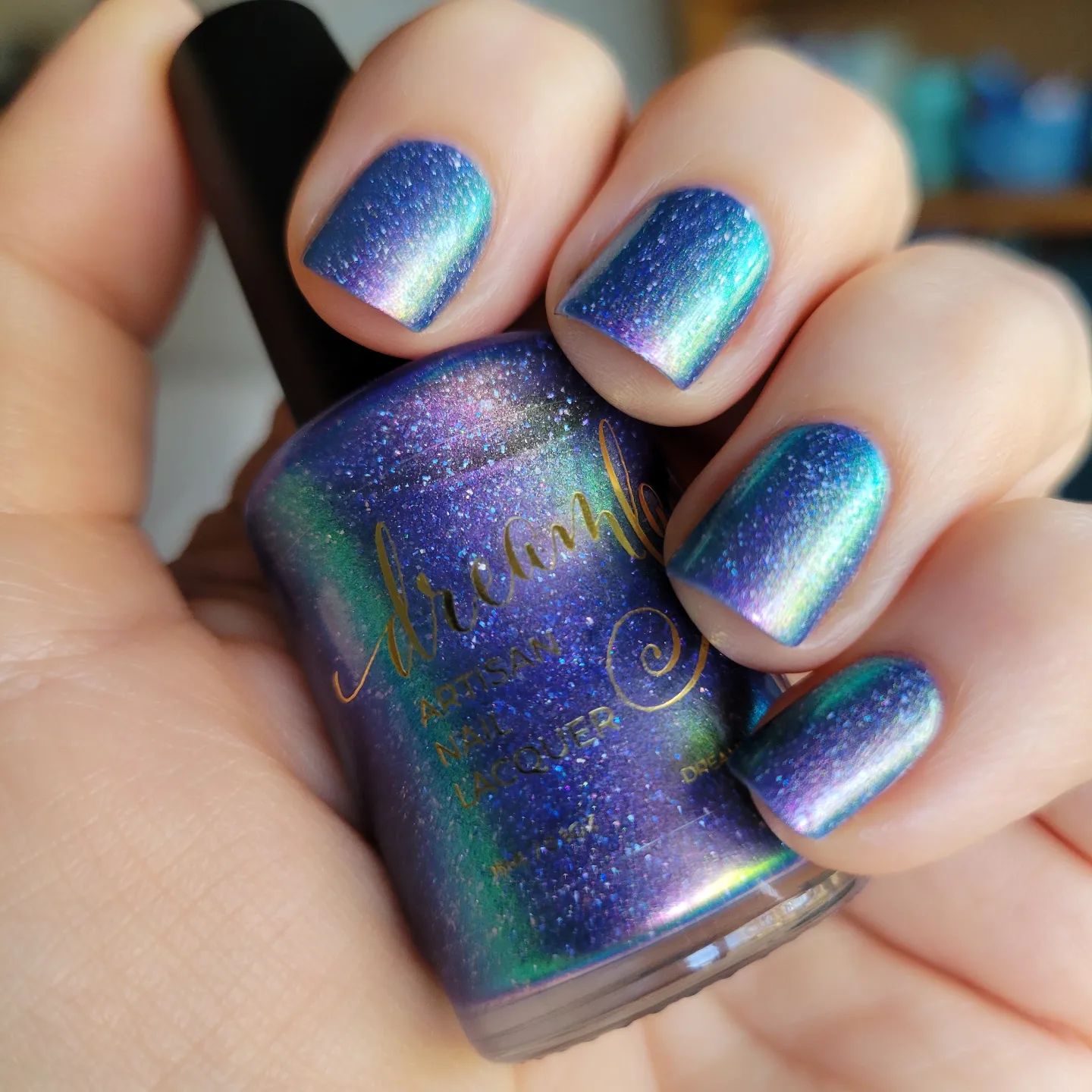 Short Holographic Nails