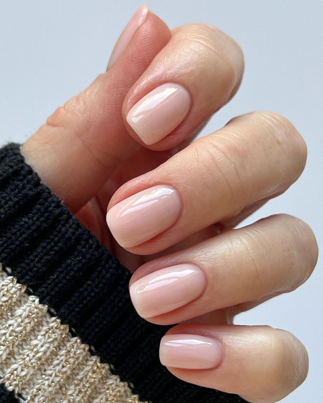 Short Nude Nails