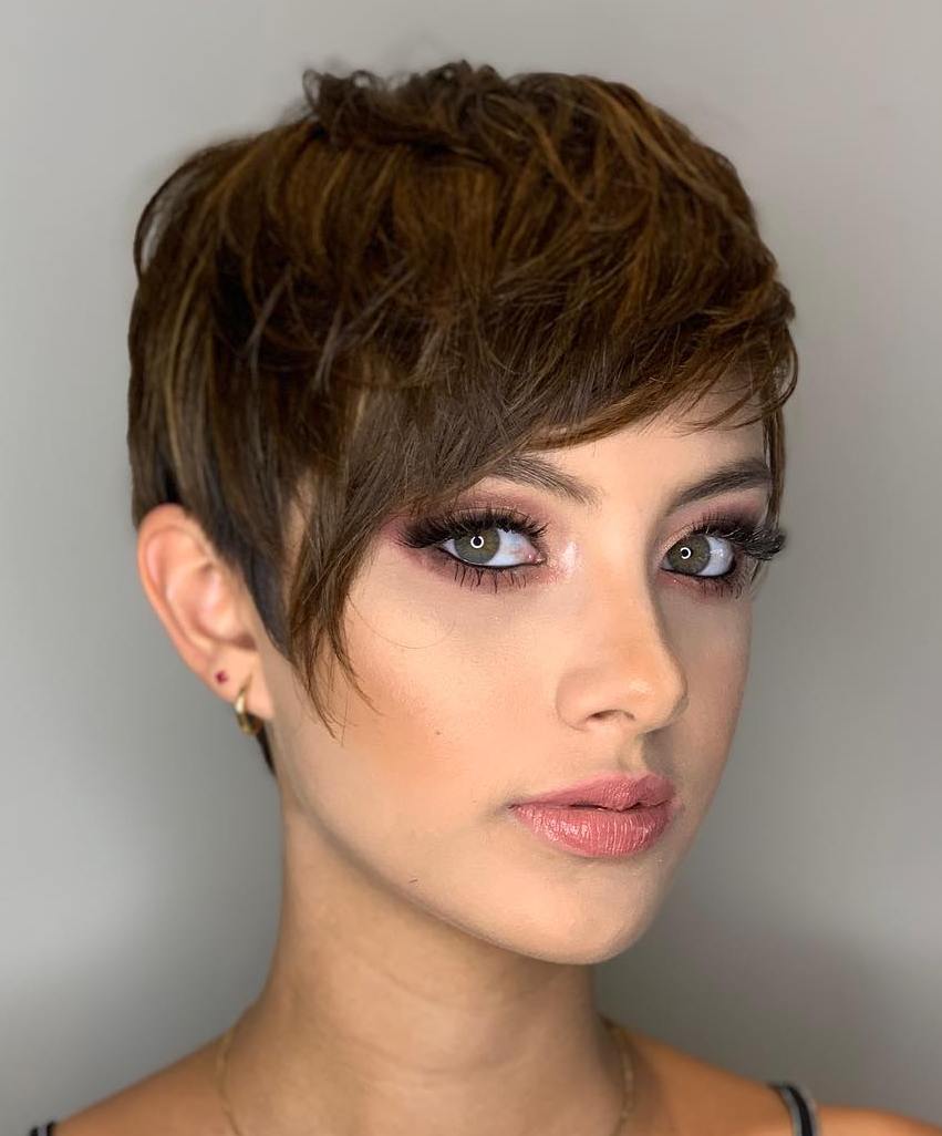 Very Short Tousled Hairstyle