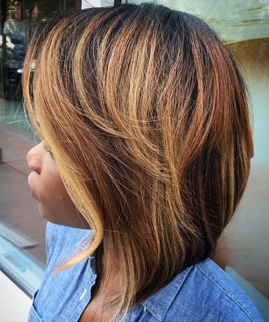 Medium Length Bob For Black Women