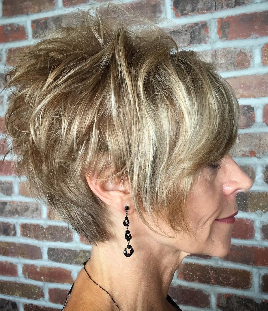 50+ Shaggy Pixie With Balayage Highlights