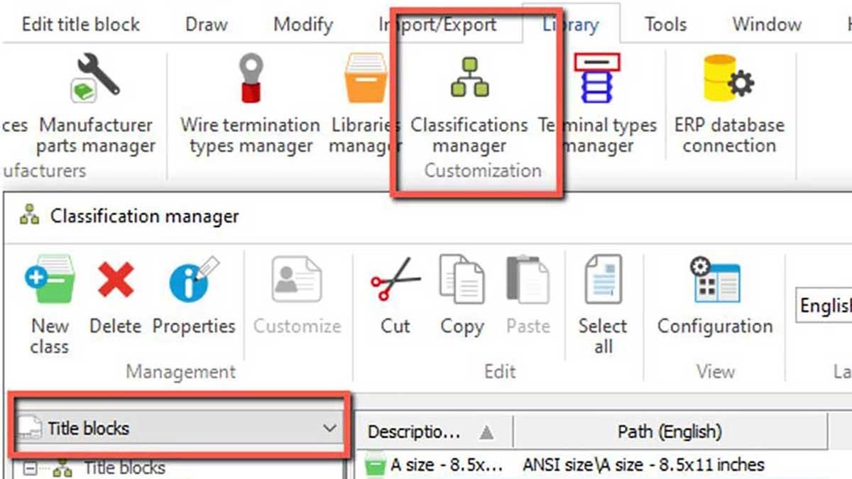 solidworks electrical title blocks