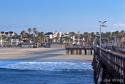 Port Hueneme seen from the end of the Hueneme Pier