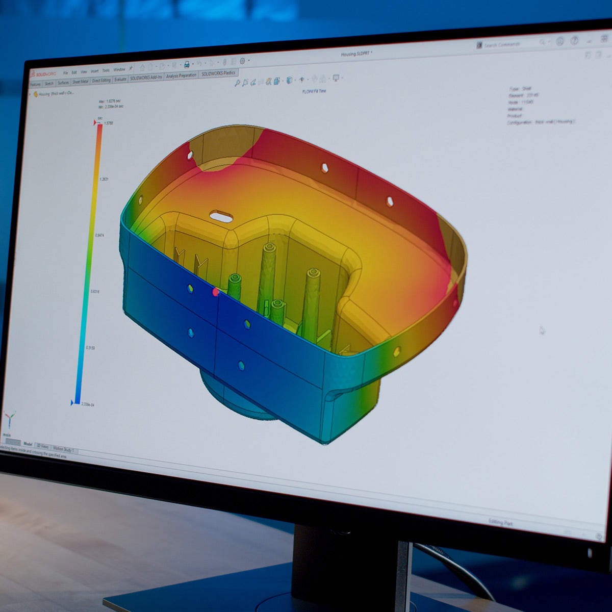 SOLIDWORKS Plastics