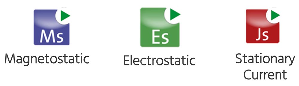 Static solvers — Magnetostatic, Electrostatic and Stationary Current — for low-frequency simulations in SIMULIA CST