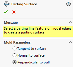 Figure 2: Perpendicular to pull is appropriate for many models. 